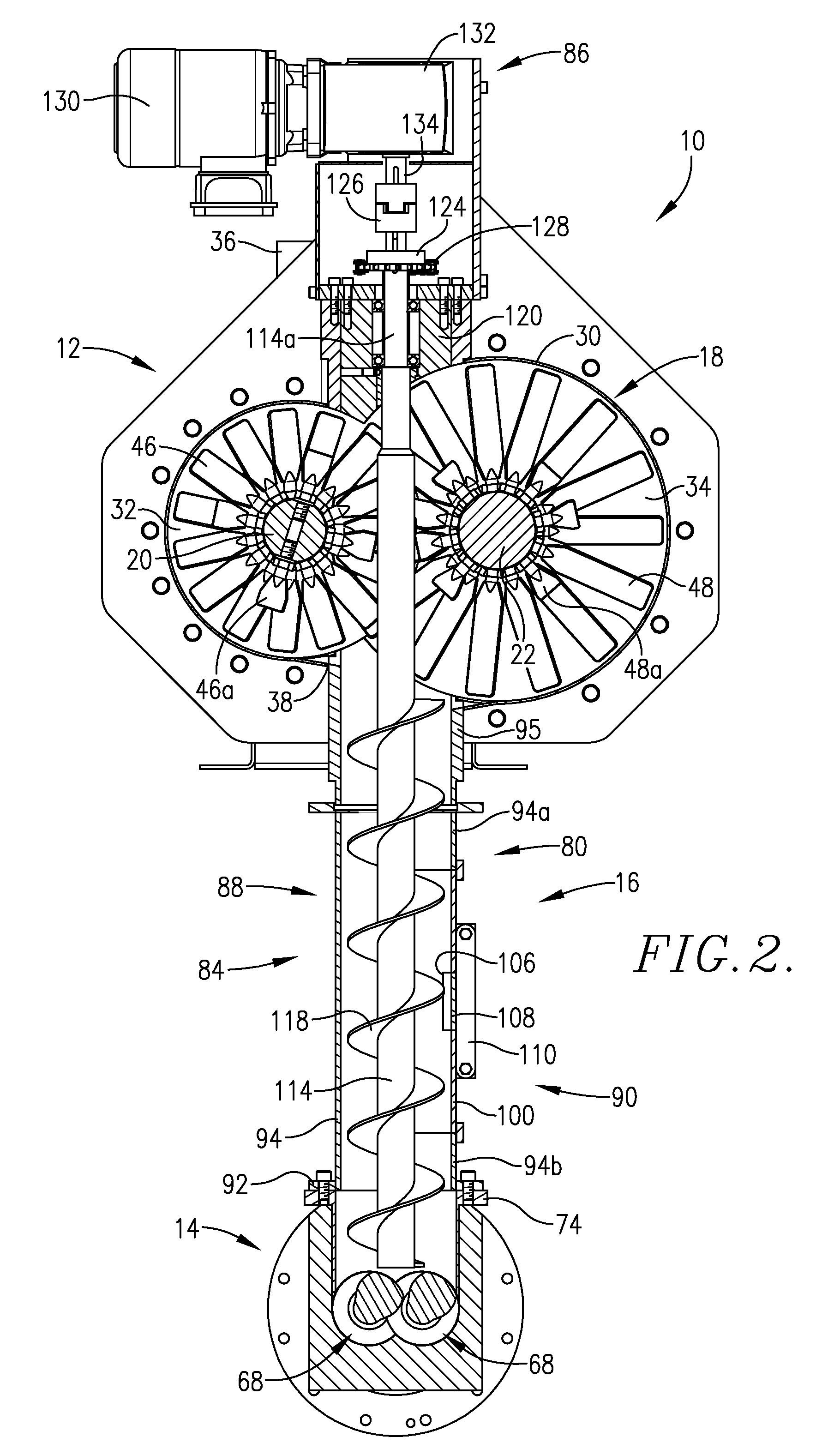 Method for positive feeding of preconditioned material into a twin screw extruder