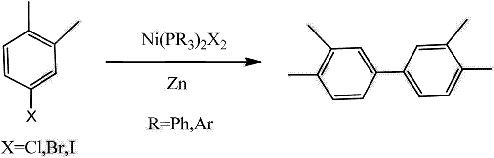 Preparation method of tetramethyl biphenyl