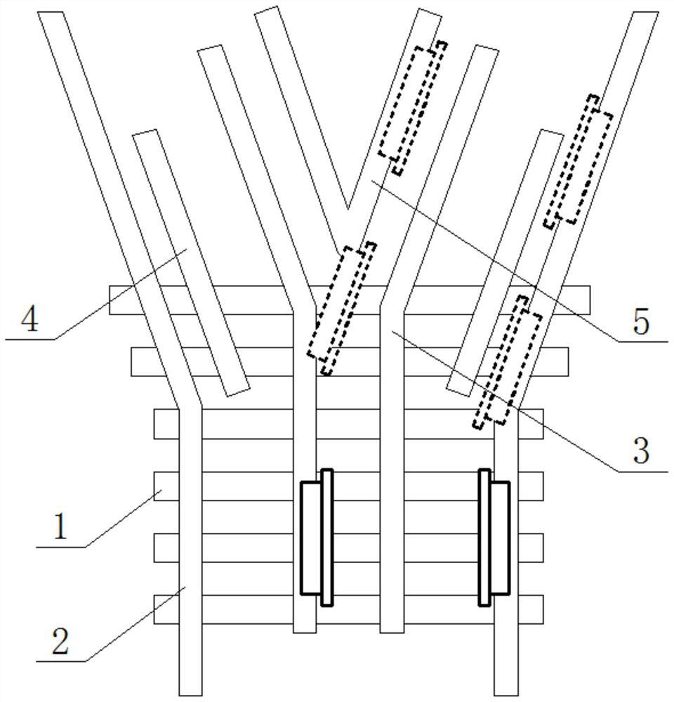 A kind of train hub steering self-correcting assembly