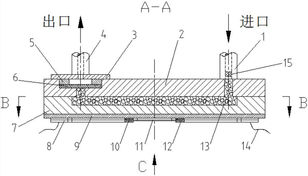 Miniature gas enricher and preparation method thereof