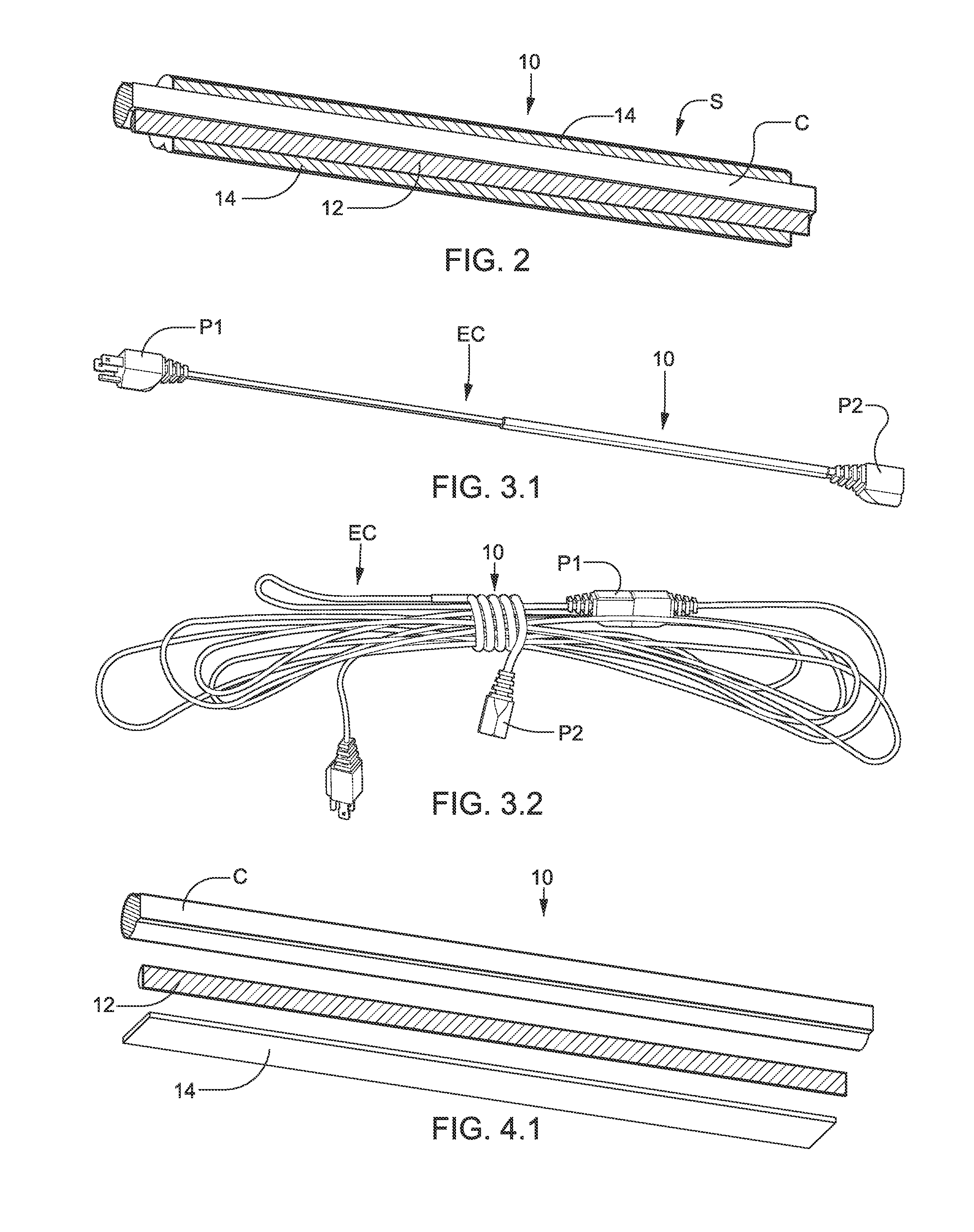 Cable management system and method of use