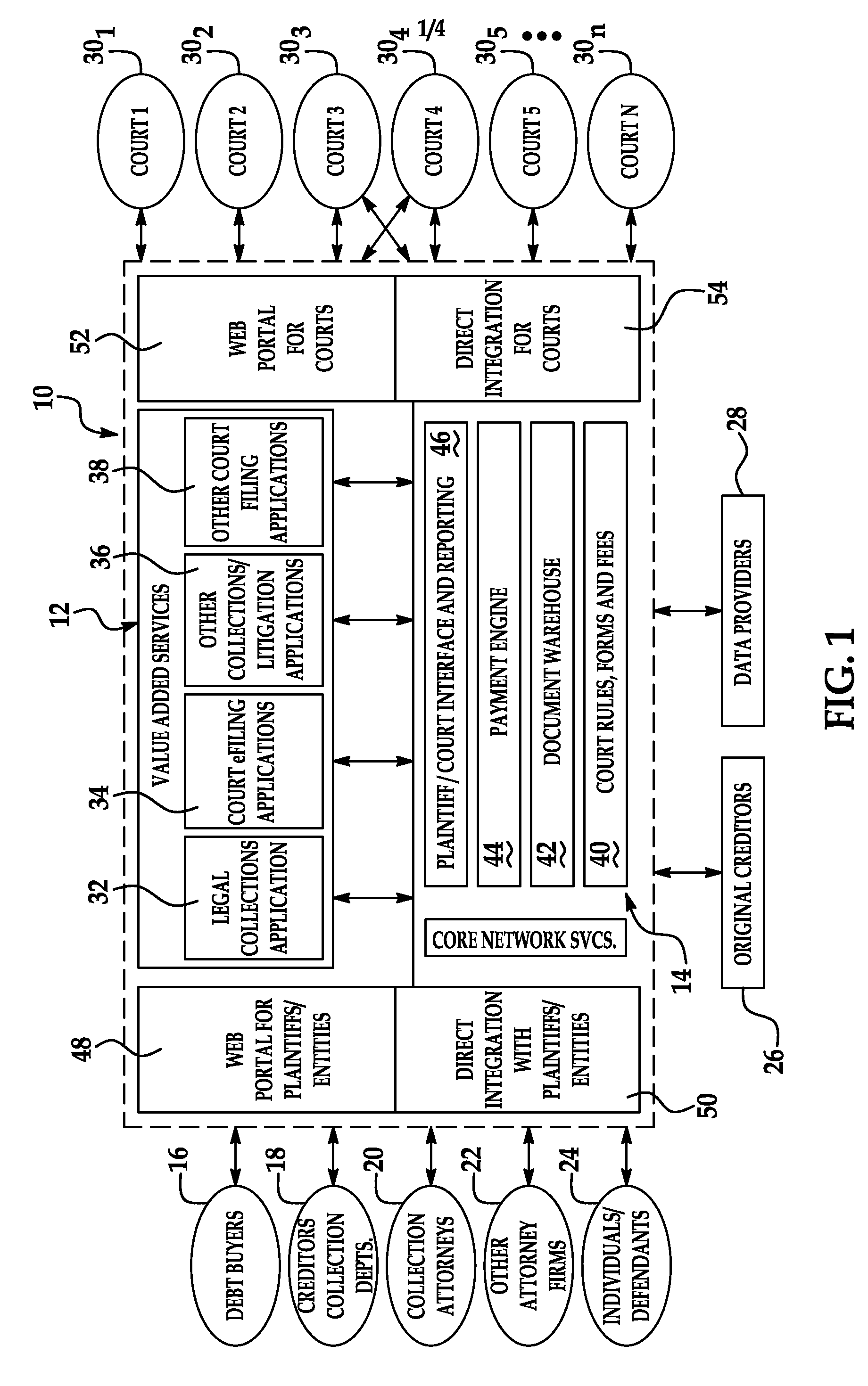 System and method for legal document authoring and electronic court filing