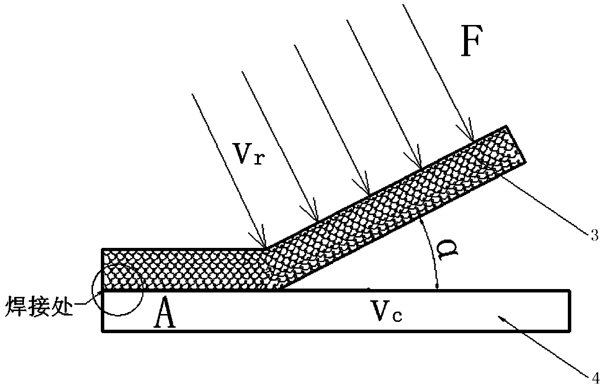 Electromagnetic pulse welding device and working method of metal rubber damping sandwich tube