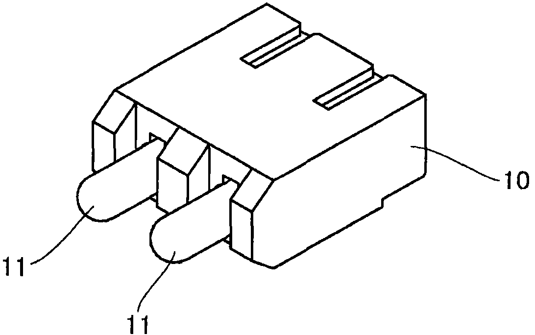 Press-contact pogo pin connector