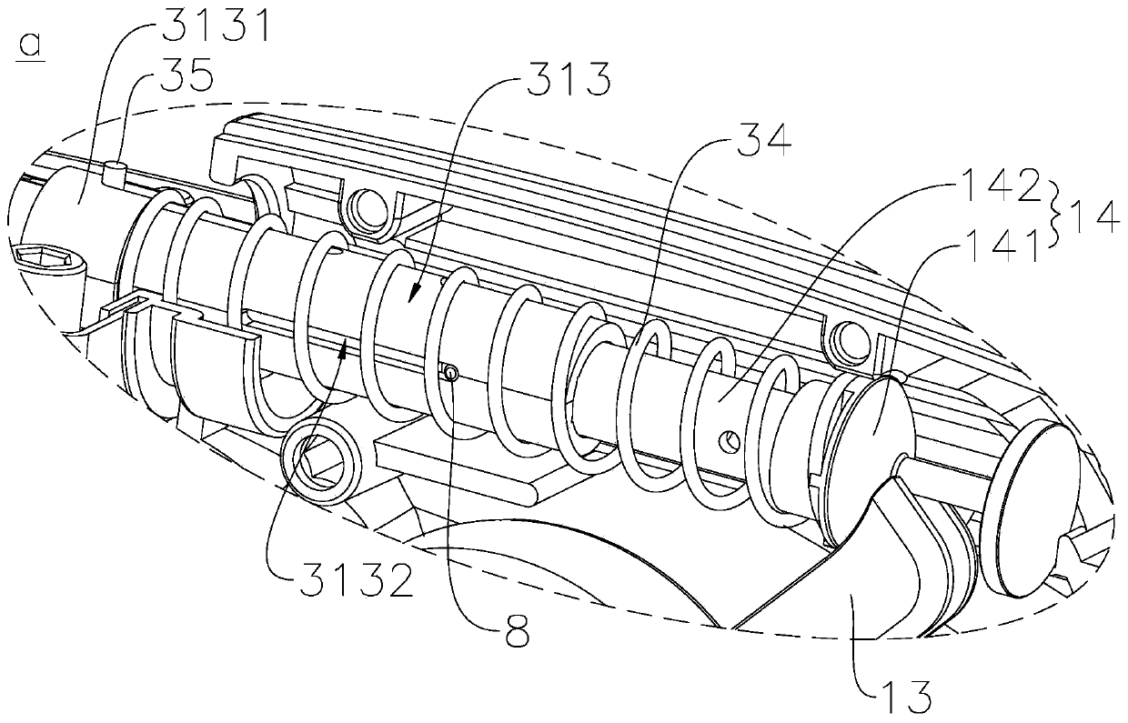 Reusable tissue clamp capable of being disassembled and assembled quickly