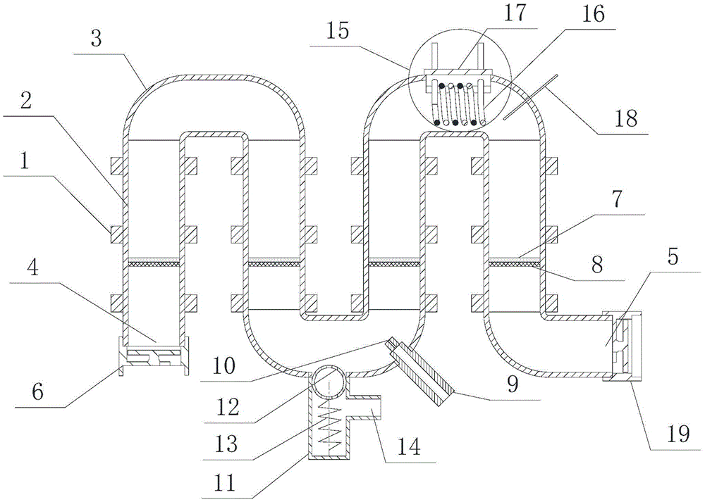 A Large Gas Turbine Air Intake System