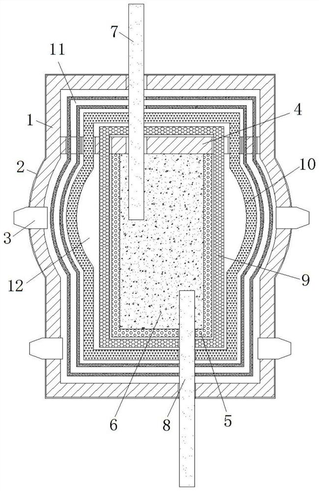 A high temperature resistant ultra-quiet explosion-proof sealed capacitor