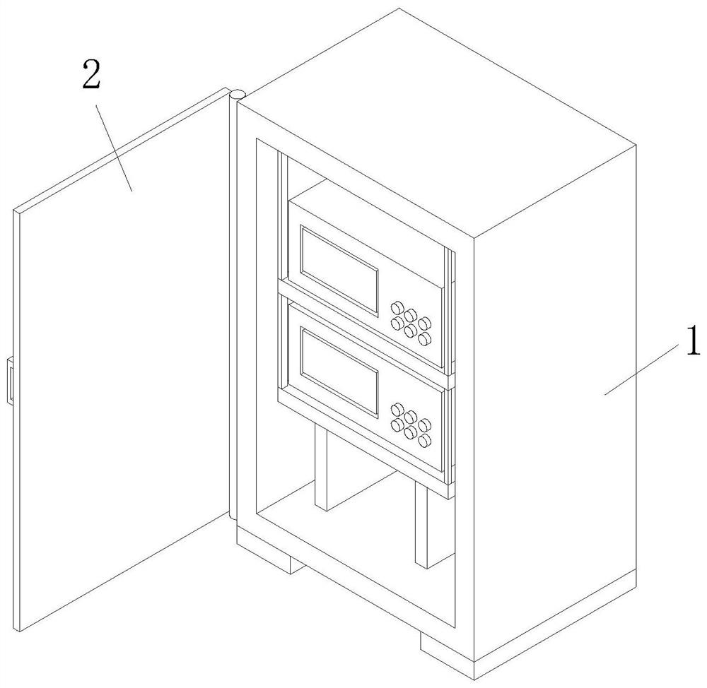 Comprehensive control box of towel rapier loom