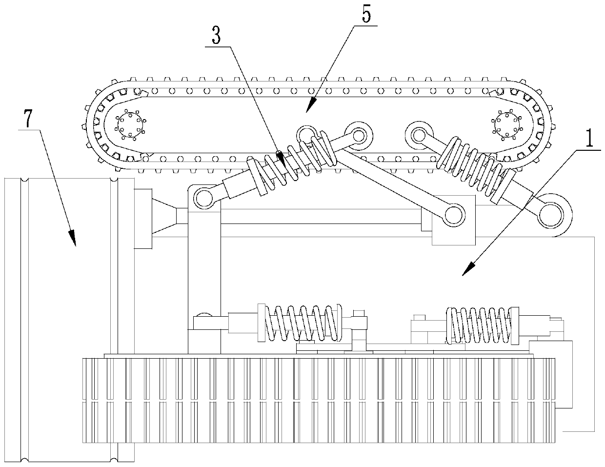 Tunnel drainage system dredging equipment and using method thereof