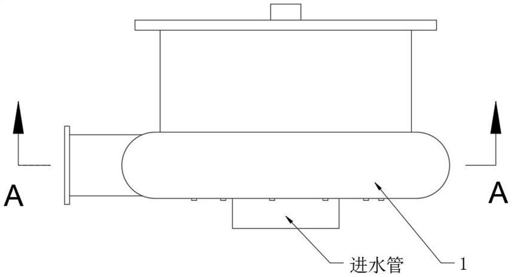 A non-clogging fixed submersible sewage pump