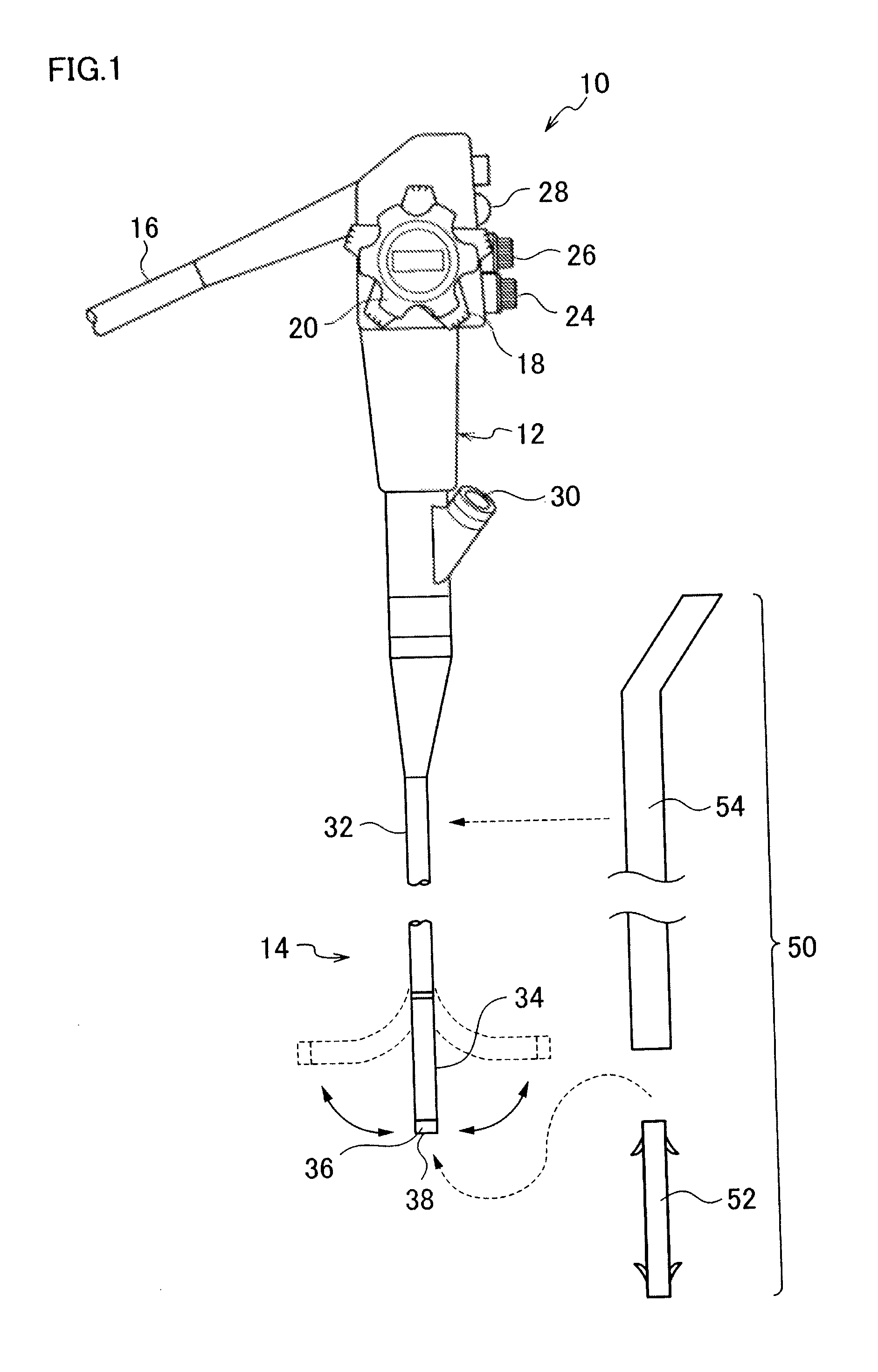 Drainage tube insertion tool