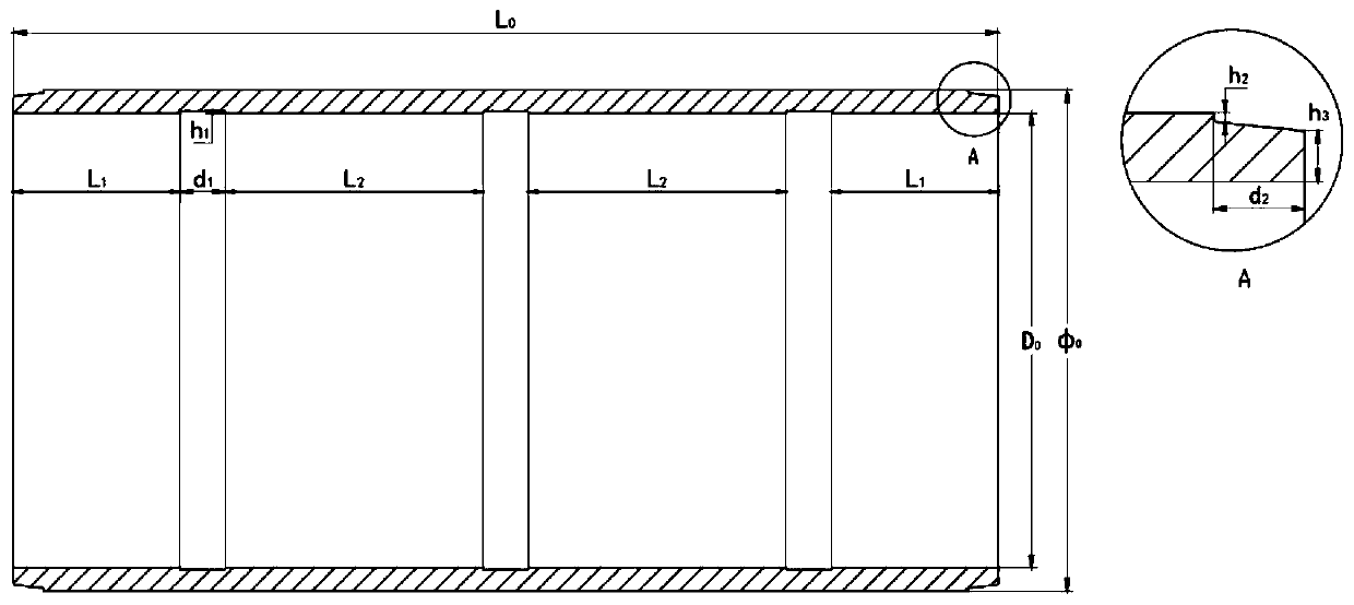 A structure in which pipe section connectors are fitted and installed between two pipe gallery pipe sections by straight line connection