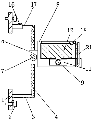 Mounting equipment convenient to disassemble and fix intelligent terminals