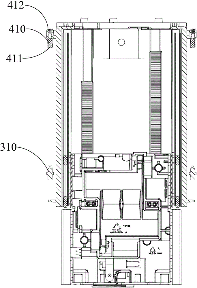 Top air outlet device, air conditioner and motion control method of top air outlet device