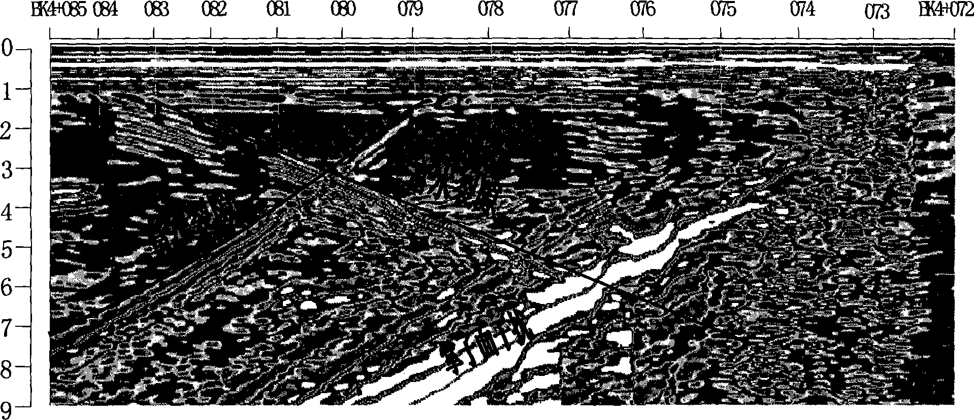 Method for forecasting advanced geology for tunnel construction