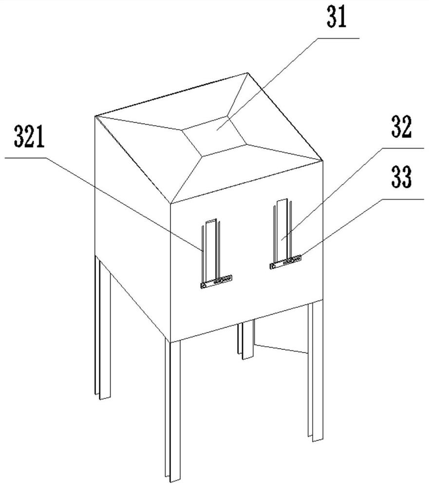 Multifunctional raw material warehousing system