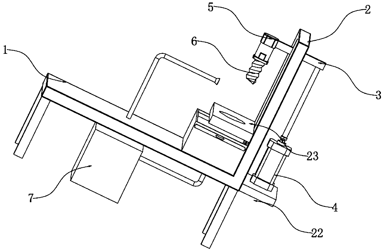 Numerical control drilling machine with water cooling function