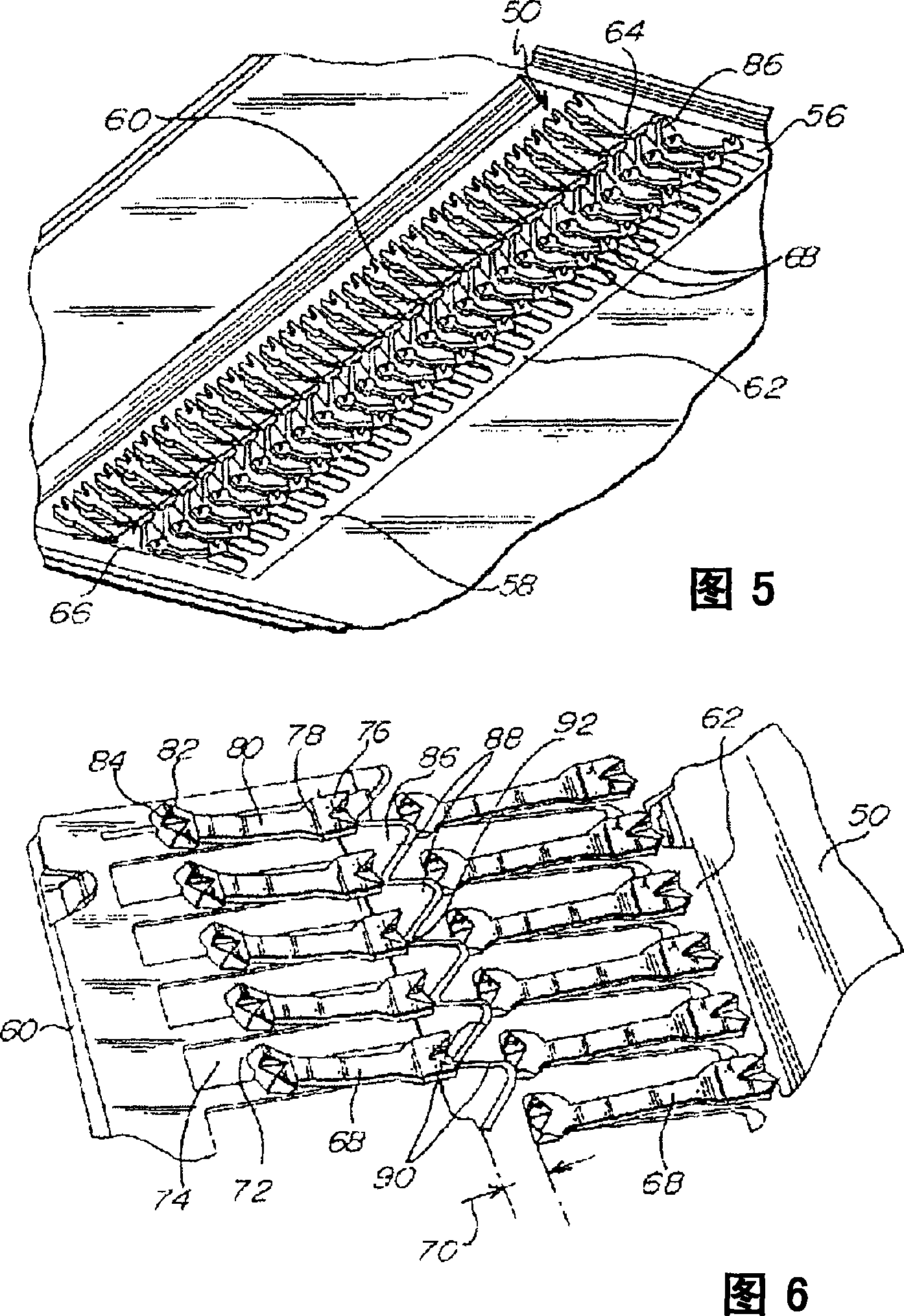 Wafer container with secondary wafer restraint system