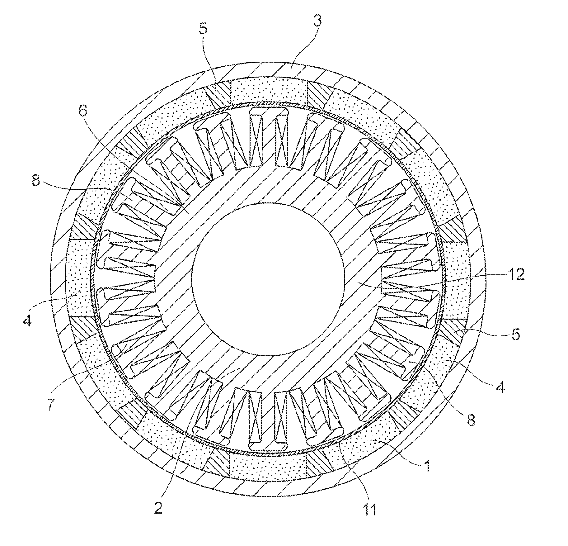 Magnet-type rotating electric machine
