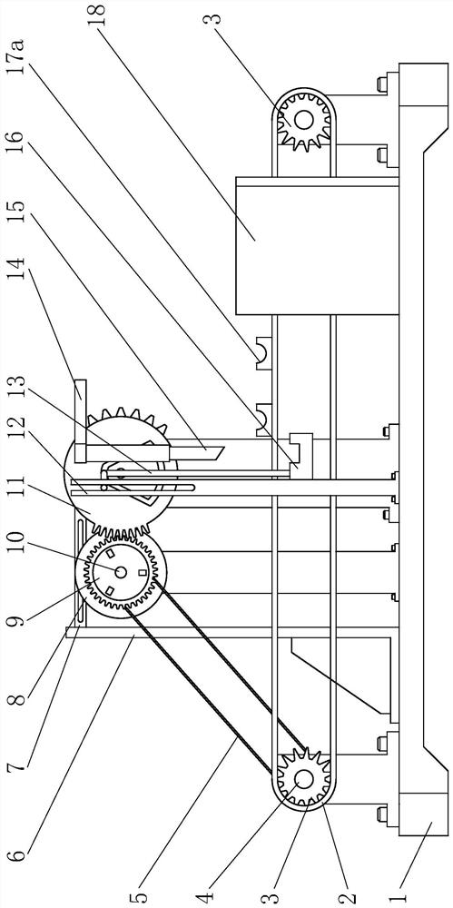 A support type aluminum tube cutting device