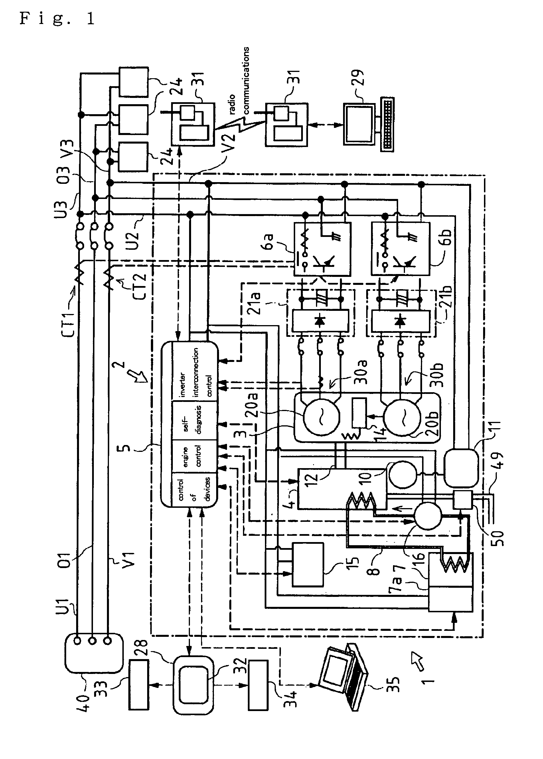 Power generator and system comprising it