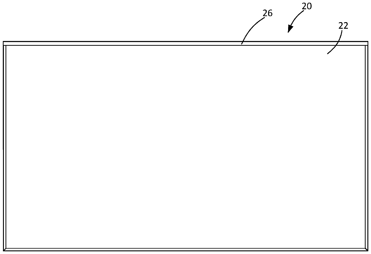 Outdoor television with waterproof structure