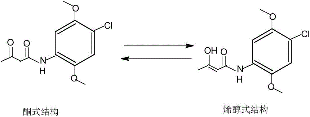 Preparation method of 4-Chloro-2,5-dimethoxyacetoace tanilide