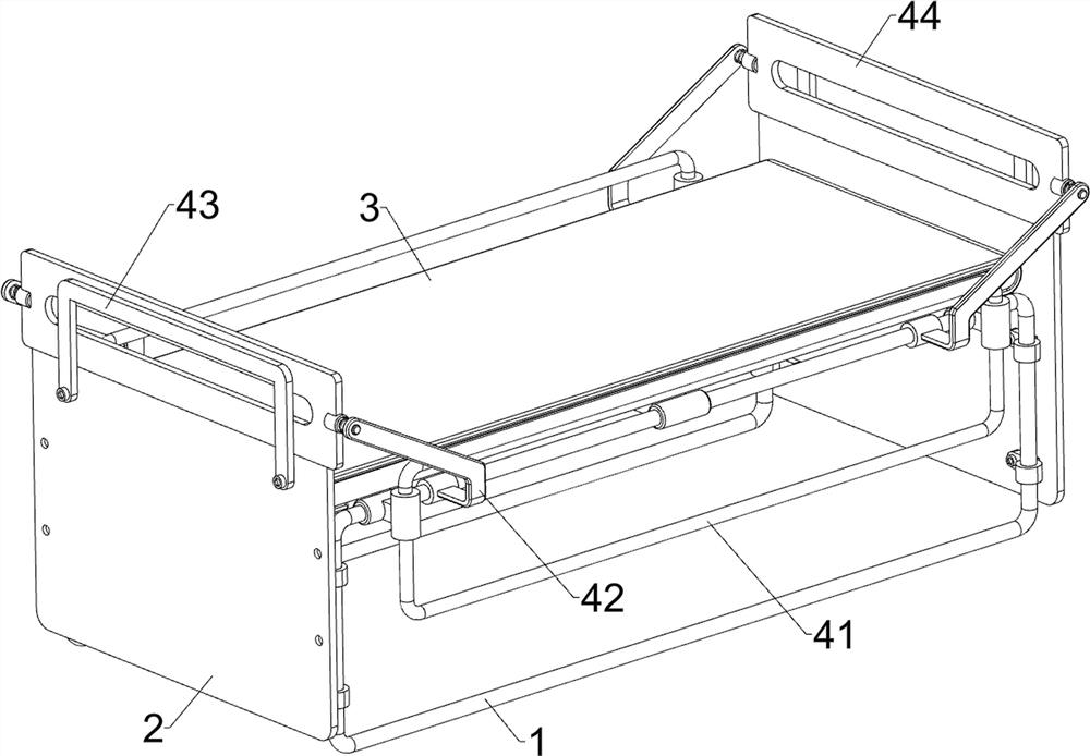 Nursing support with human body action limiting function for hepatobiliary surgery department