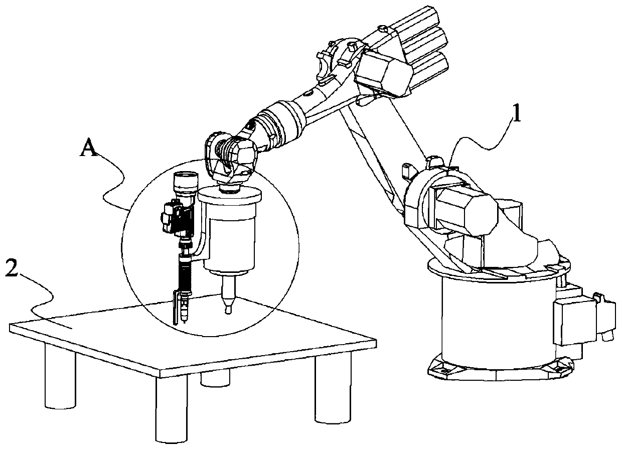Electric-arc welding and friction stir welding hybrid welding system