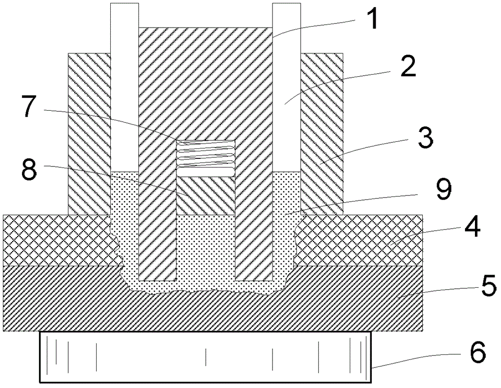 Three-ring solid phase spot welding method