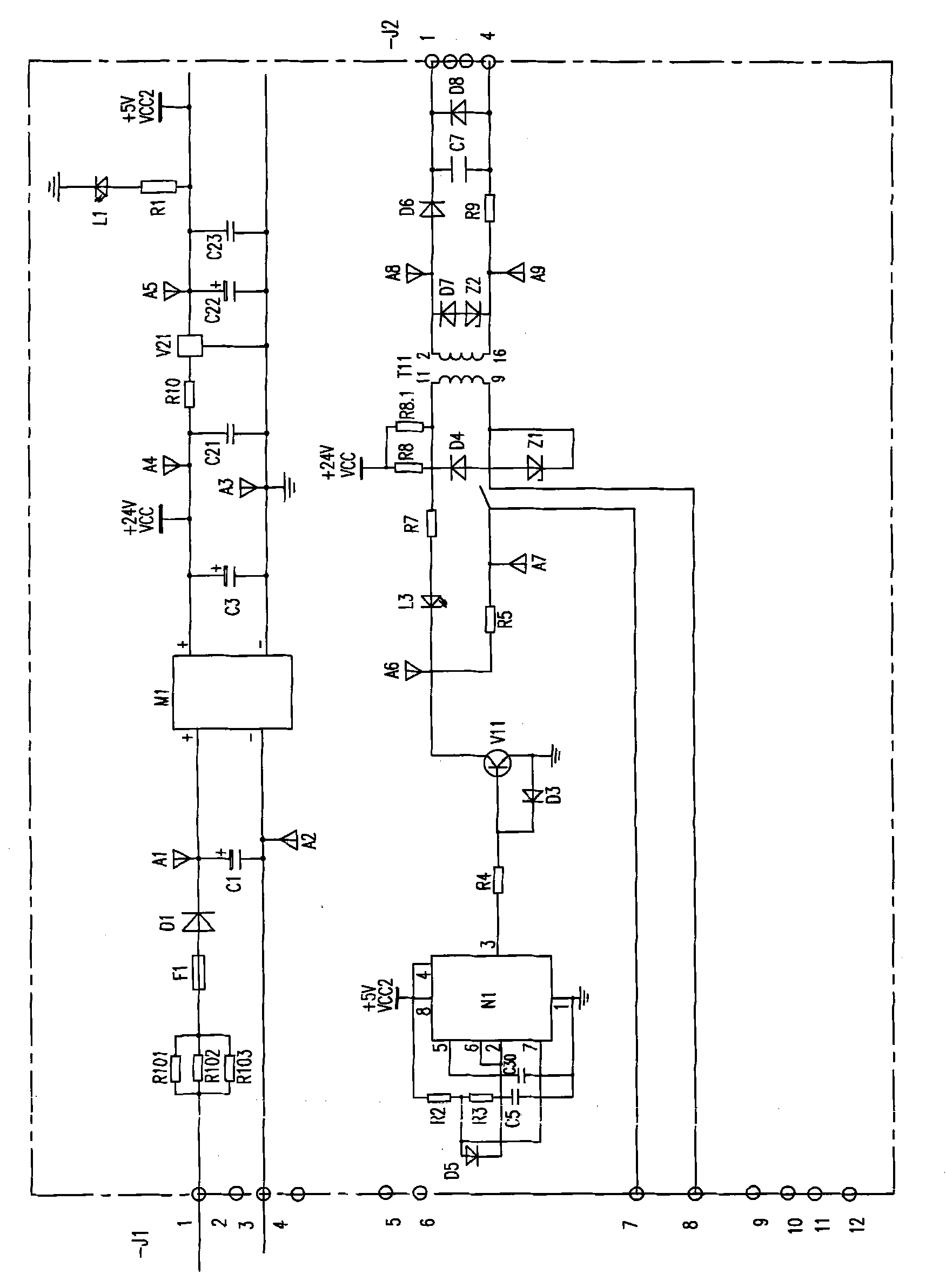 Multi-mode redundant field suppression protection loop