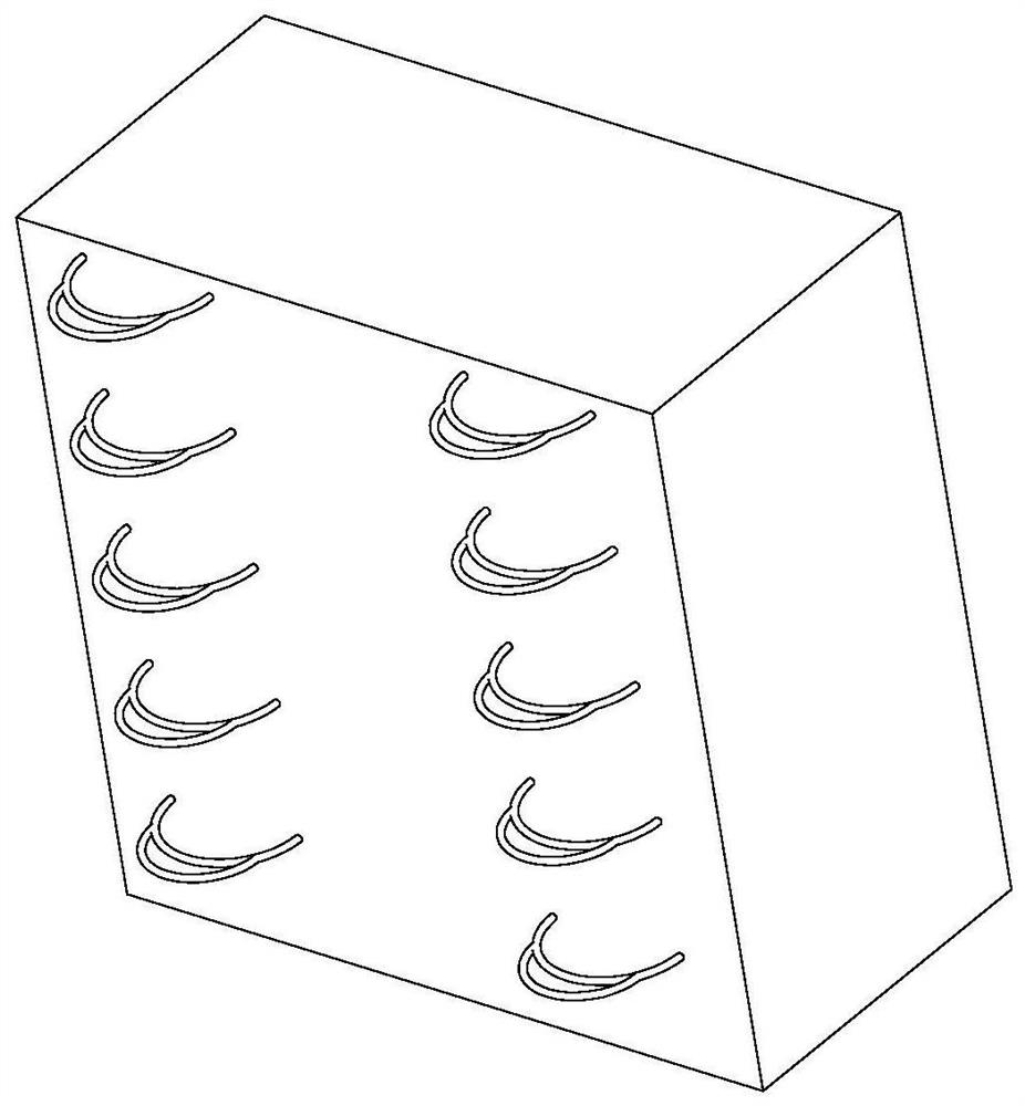 Underwater fixing structure and fixing method for net bodies