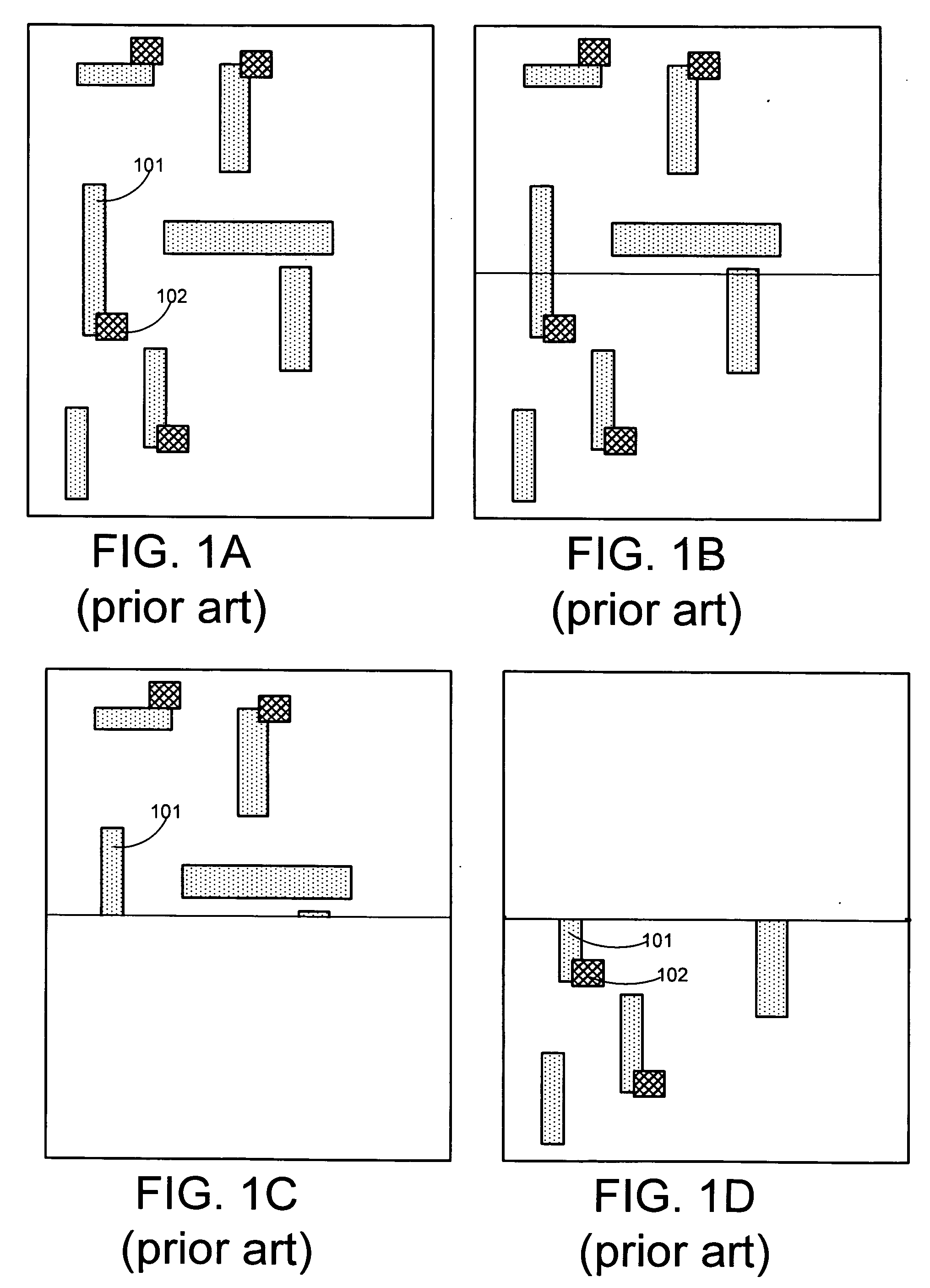 Verifying an IC layout in individual regions and combining results