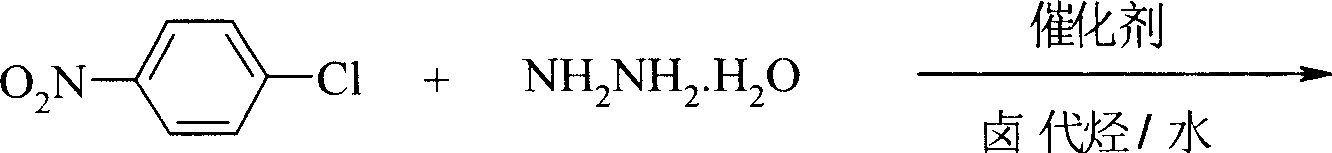 Preparation process of p-nitro phenyl hydrazine hydrochloride