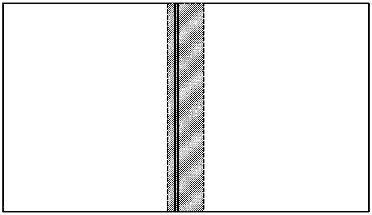 A quick judgment method for split-screen Mura