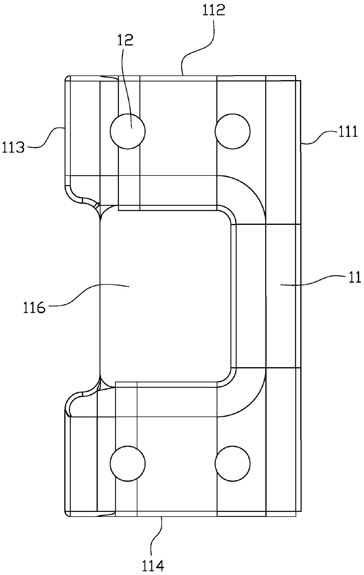 Connection plate and car