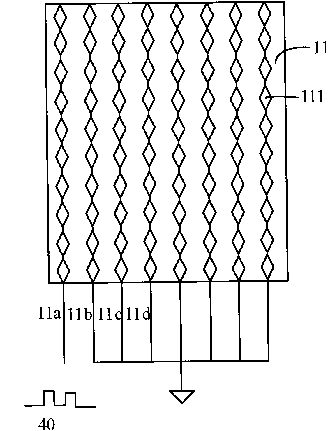 Touch liquid crystal display and color filter substrate