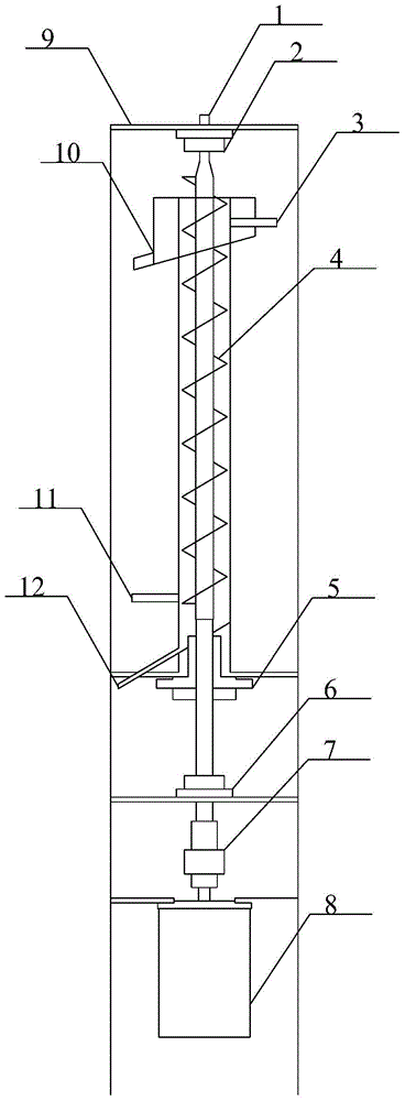 A spiral ascending flow type liquid-solid fluidized bed separation equipment and method
