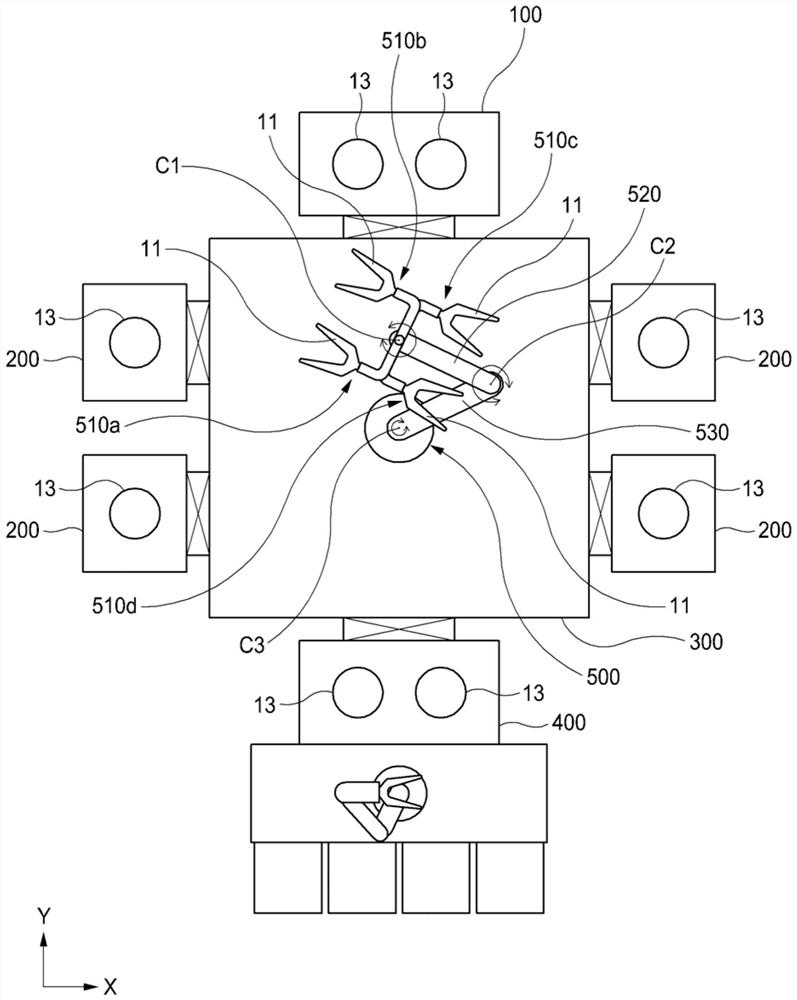 Transfer robot and substrate processing apparatus having the same