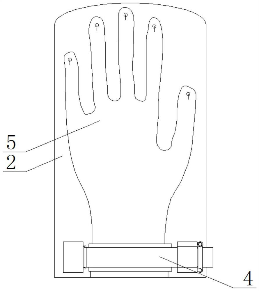 Finger exercising device for rehabilitation nursing of neurology department
