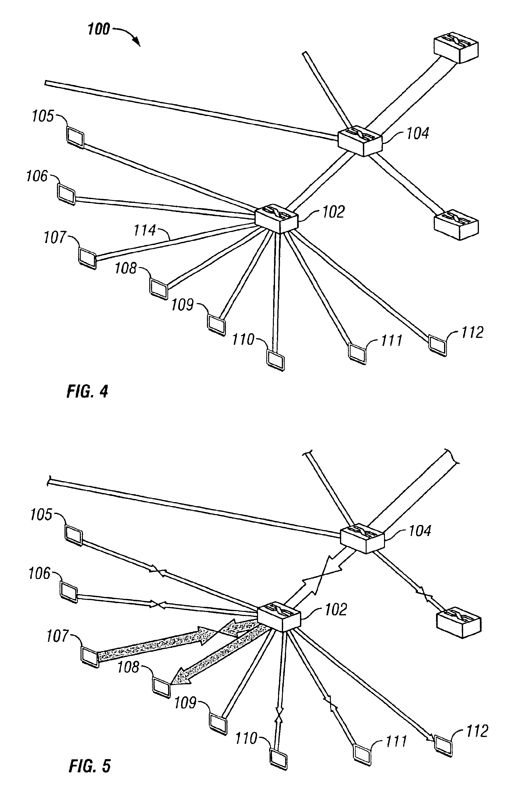 Performance and flow analysis method for communication networks