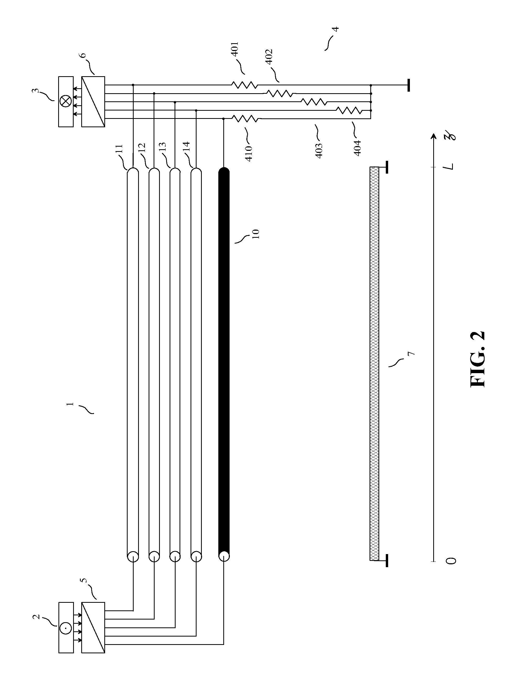 Pseudo-differential interfacing device having a switching circuit