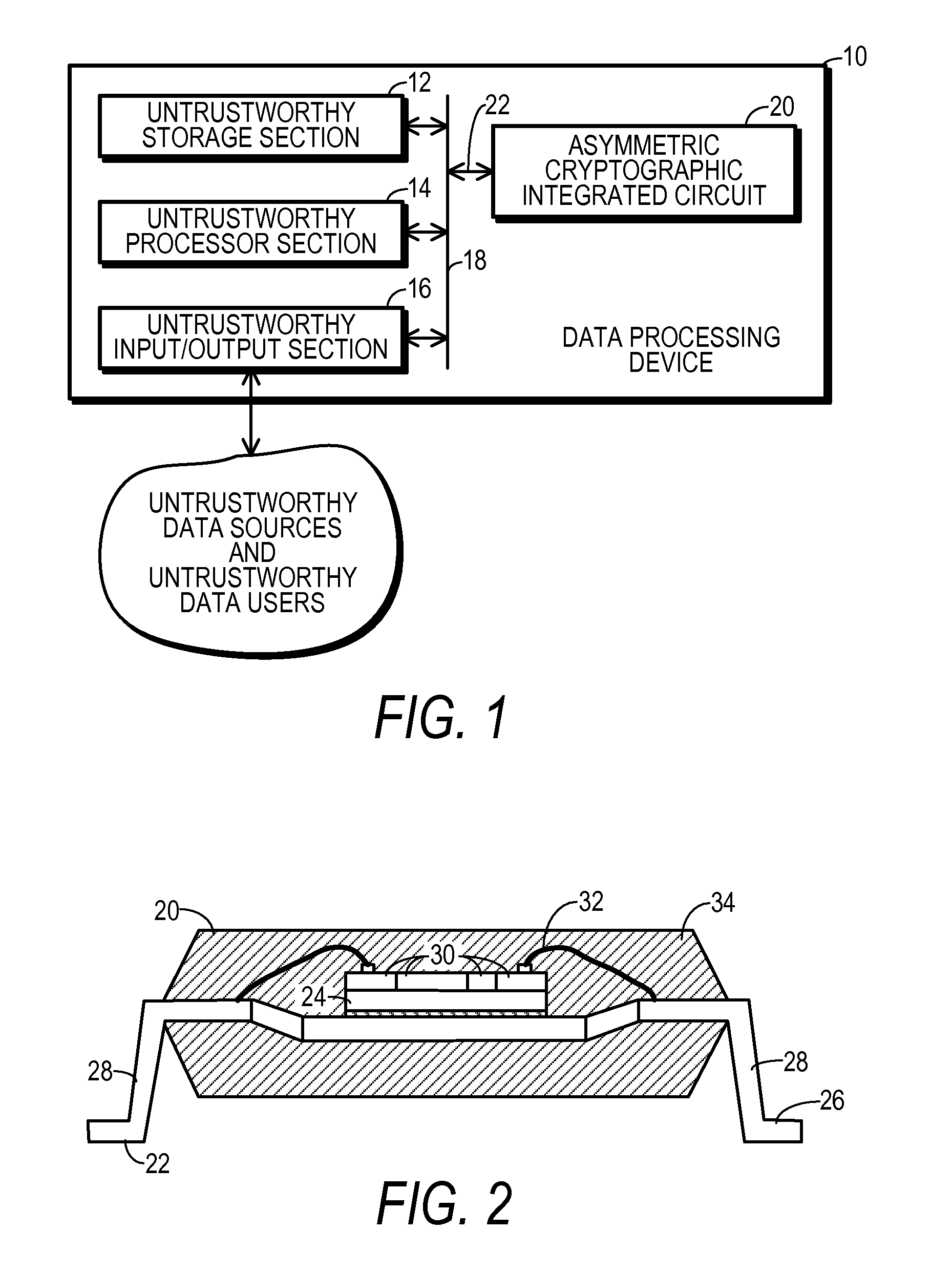 Asymmetric Cryptographic Device With Local Private Key Generation and Method Therefor