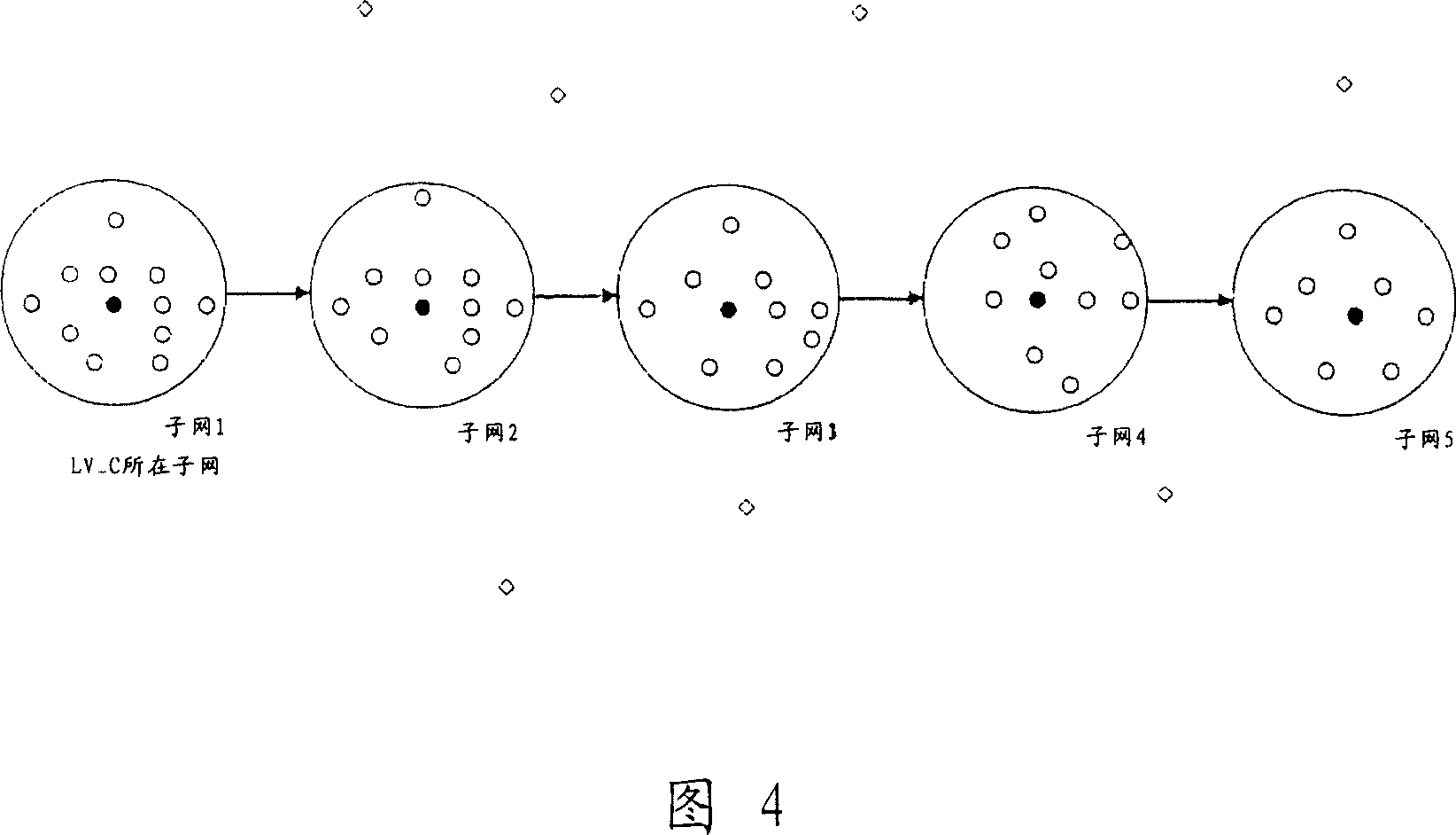 Low-voltage carrier centralized network and method of constructing network, transmitting and receiving thereof