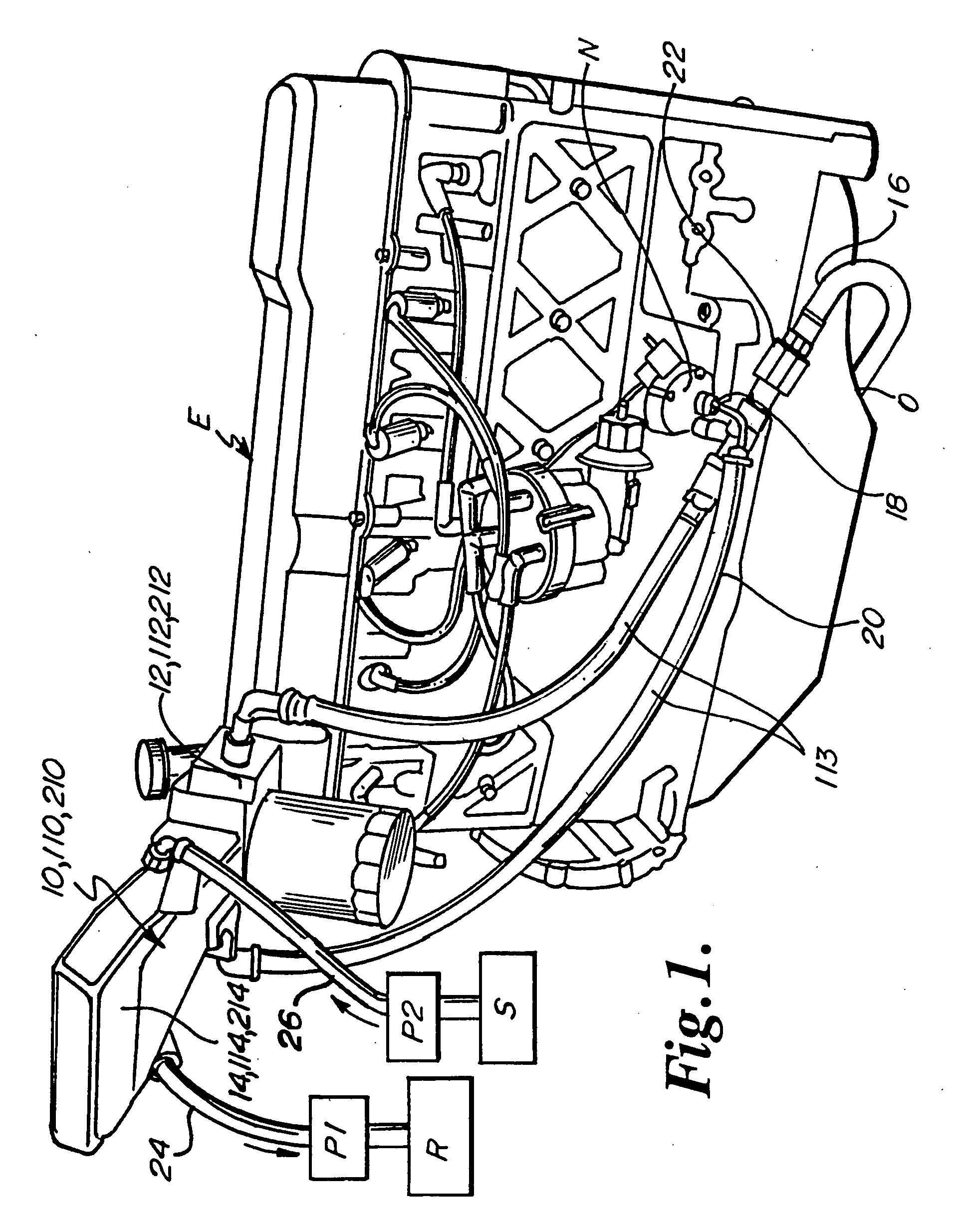 Fluid change system