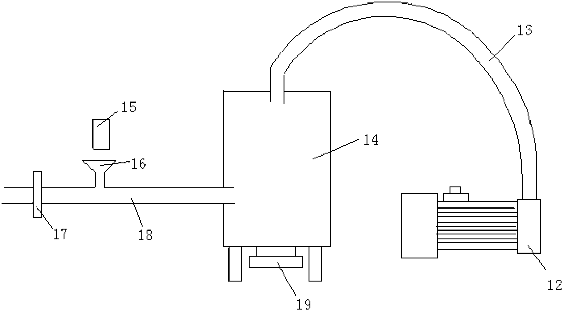 Method for mechanically separating river crab shell and meat