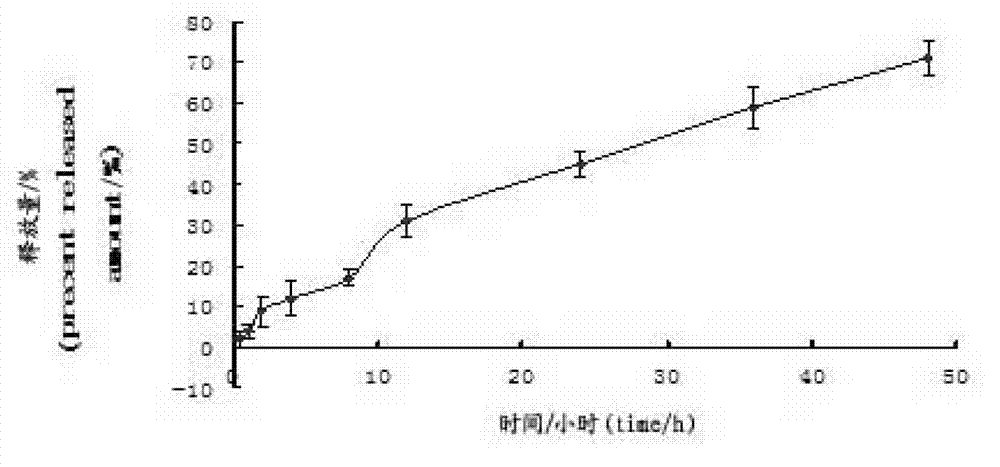 Novel ophthalmic curcumin multi-core vesicle gel preparation and preparation method thereof