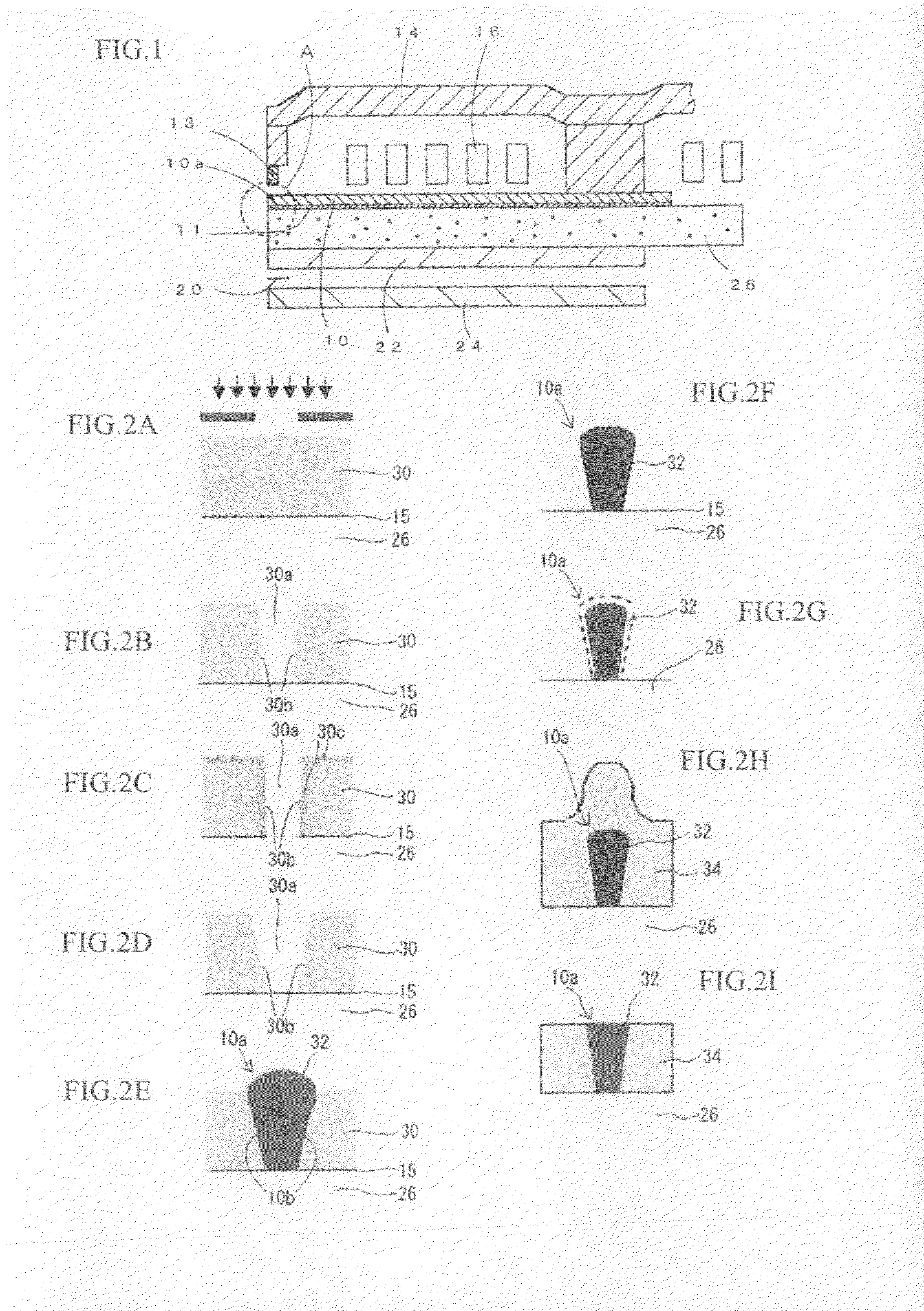 Method of manufacturing a magnetic recording head