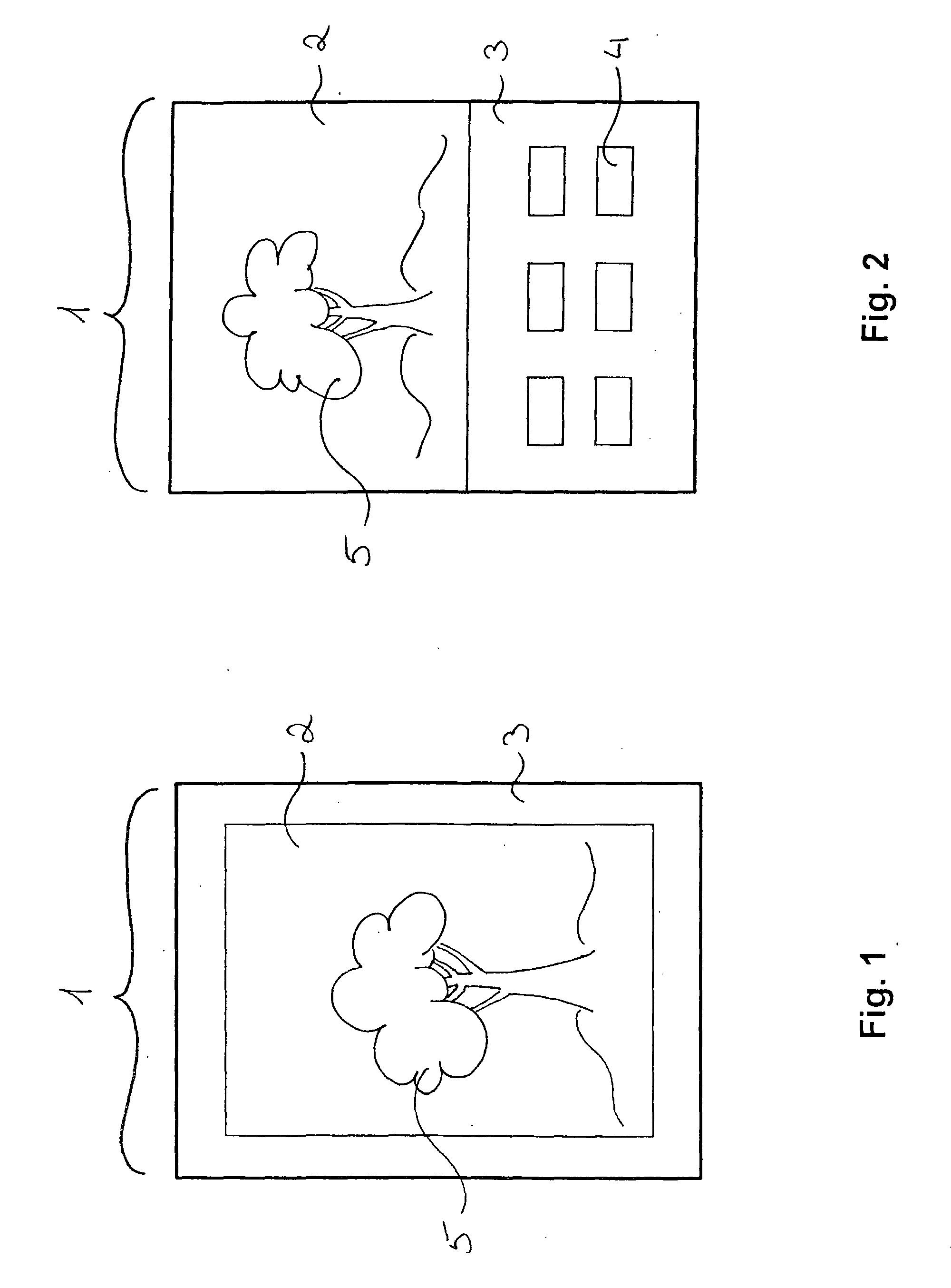 Display for a mobile terminal for wireless communication