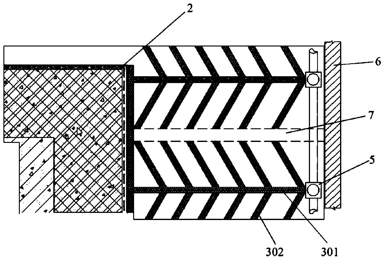 Method and drainage structure for preventing and treating collapsible loess subsidence